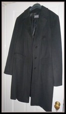 Basler - Superb Black Pure Wool Coat- New - Unworn - Perfect - Size 22