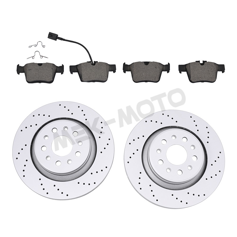 For 2017 2018 2019 2020 2021 2022 Maserati Levante S Rear Brake Pads & Rotors