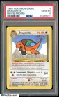 1999 Pokemon Game Movie Promo WB Stamp #5 Dragonite PSA 10 GEM MINT