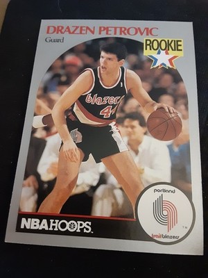 1990-91 NBA Properties Drazen Petrovic [Base] #248 rc rookie
