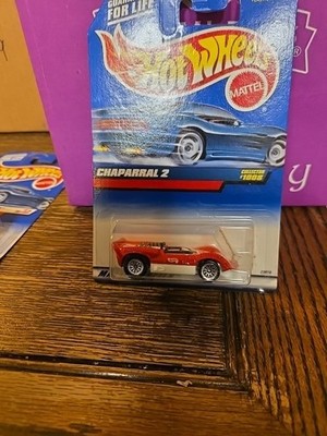 HOT WHEELS CHAPARRAL 2 RED/WHITE COLLECTOR #1008 DIECAST 1/64 CAR NEW! B181