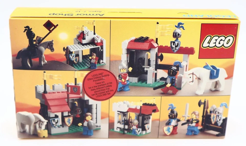 Vintage LEGO 6041 Legoland Castle System ARMOR SHOP (6041) SEALED NEW - Image 2 of 4