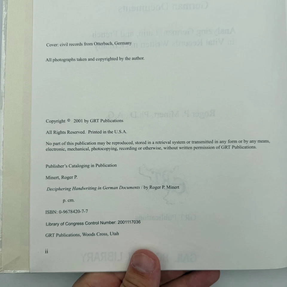 Deciphering Handwriting in German Documents Analyzing Records In Germany - Image 4 of 4