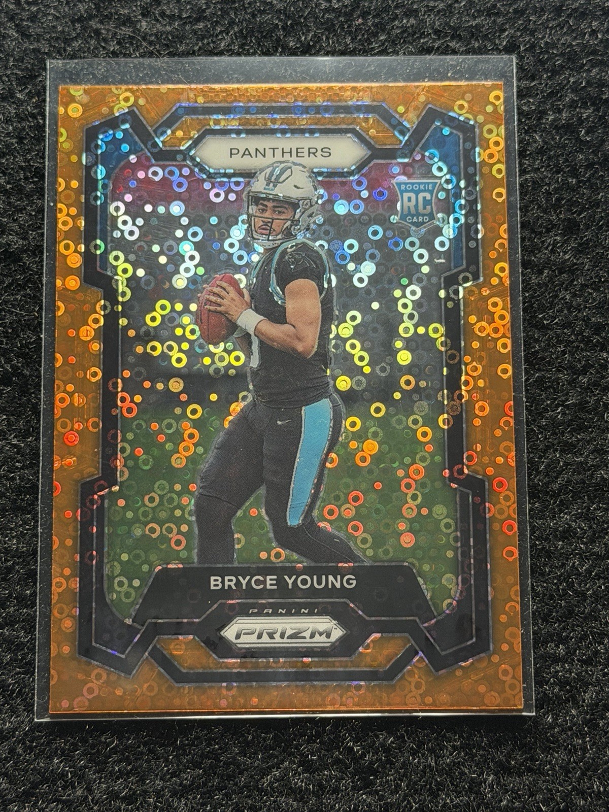 BRYCE YOUNG 2023 Panini Prizm Orange Disco Prizm Rookie #311