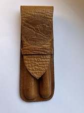 Lederetui Füller Schreibgeräte Vintage Mäp...