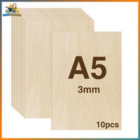 Sperrholzplatten A5 10 StüCk 3Mm FüR Diy Basteln Und Modellbau