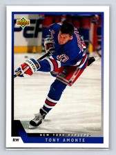1993-94 Upper Deck - Tony Amonte #64 New York Rangers Hockey Card