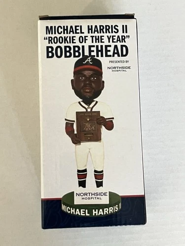Michael Harris II Rookie of The Year BOBBLEHEAD Atlanta Braves SGA