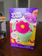 Kinetic Sand Squish Blossom Playset Flower Mold Sensory Toy Kids New
