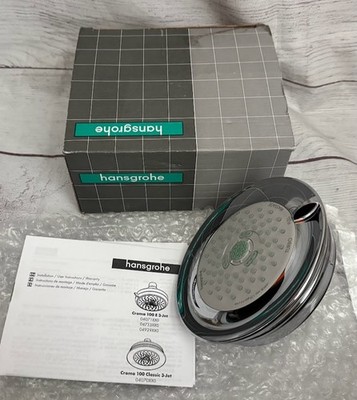 Hansgrohe shower head Croma 04751000 Polished Chrome 3 function NEW