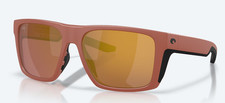 Costa Del Mar Lido sunglasses Terra Cotta Gold Mirror Lens 580G glass lens