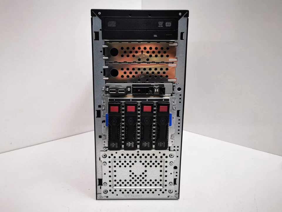 HP ProLiant ML350e Gen8 v2 Tower Server Xeon E5-2407v2 2.4GHz 32GB RAM 4-Bay - Image 3 of 4