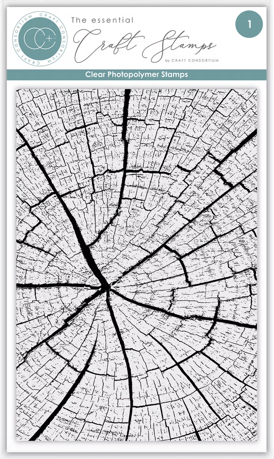 The Essential Craft Stamps - Log - Photopolymer Stamp