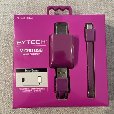BYTECH 3 ft. USB 30- Input 120v-240v Output Max1000. Sync & Charger. New In Box.