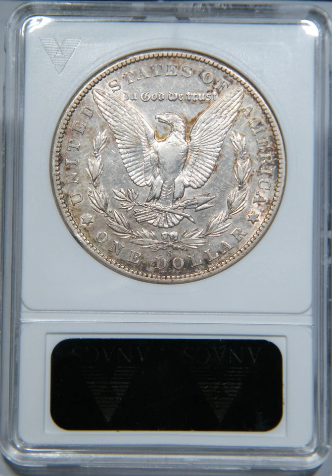 1903-S Morgan Silver Dollar ANACS graded XF 45 - Image 3 of 4