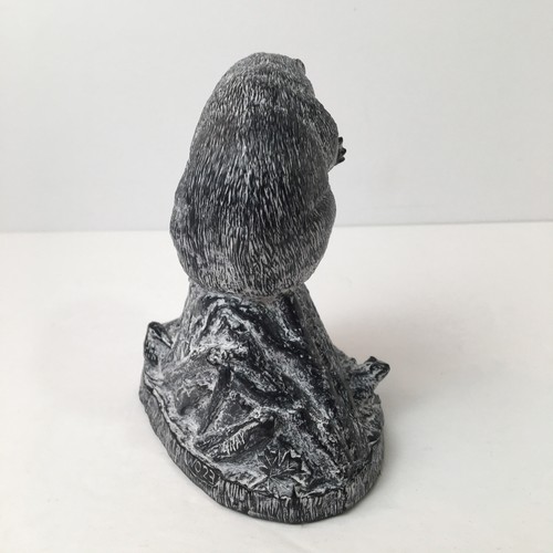 A Wolf Original Soapstone Sculptures Beaver and Bear Lot of 2 - Picture 6 of 20