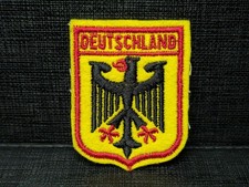 Vintage Deutschland Germany Jacket Patch Eagle German Travel Souvenir