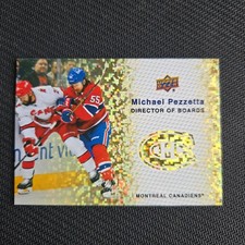 2023-24 Upper Deck Director Of Boards #DB-4 Gold SSP (1:960) Michael Pezzetta