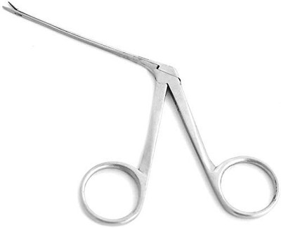 OdontoMed2011 Crocodile Alligator Forceps Ear 3'' Micro, Silver