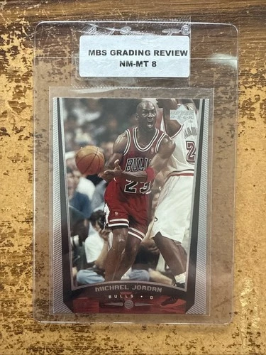 1998-99 Upper Deck #230r Michael Jordan BASKETBALL Chicago Bulls MBS 8 NMMT Card