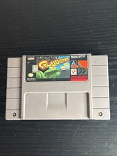 Frogger: Super Nintendo SNES Cleaned Tested And Working Arcade Video Game 