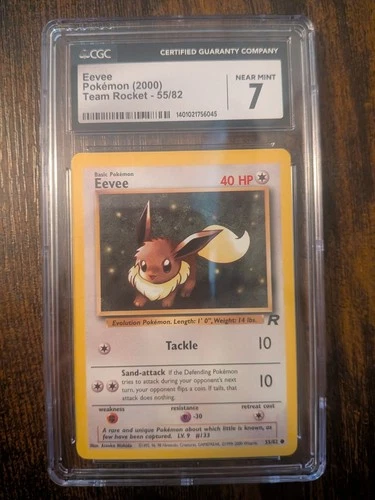 Pokémon TCG Eevee CGC 7