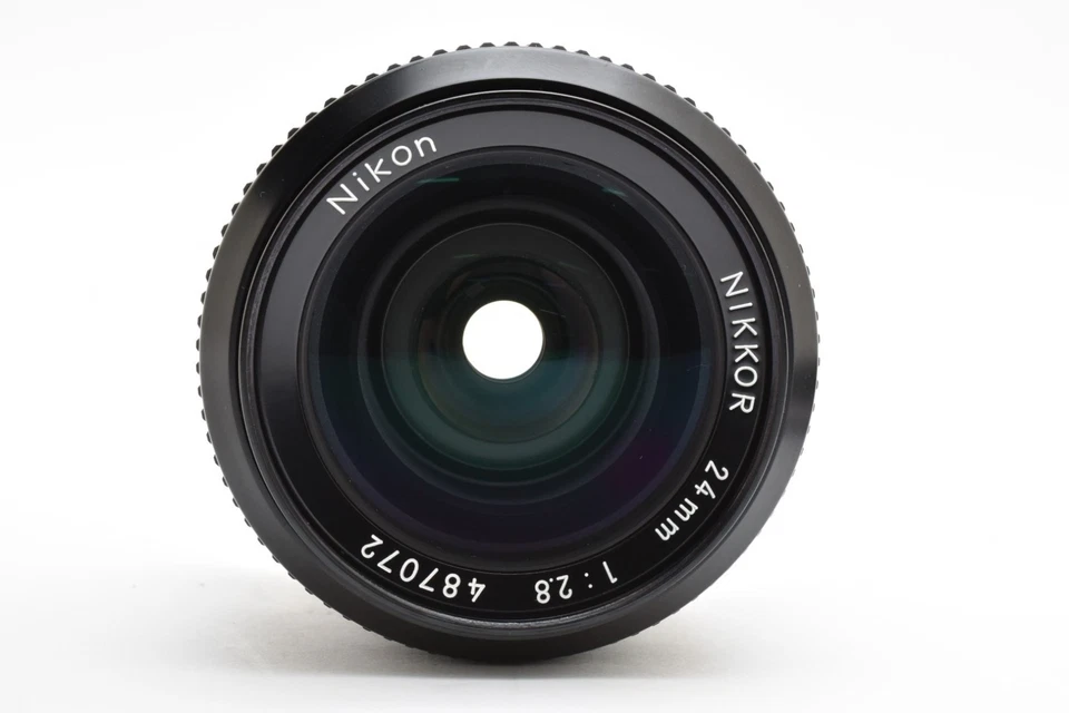 Nikon Nuevo Nikkor Non Ai 24mm f2.8 Lente Gran Angular Probado Japón 【Exc】 5366 - Imagen 3 de 4