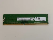 Sk Hynix 8GB 1Rx8 PC4-3200AA-UA2-11 Non ECC Unbuffered Memory HMA81GU6CJR8N-XN