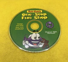 📦 Putt-Putt’s: One-Stop Fun Shop (PC Windows/ Mac CD-ROM, 2000, Game Only)