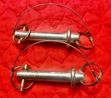 Roadmaster Inc 910029 Two Large Base Pins Cable And Linch Pin-Brand New w/o Box