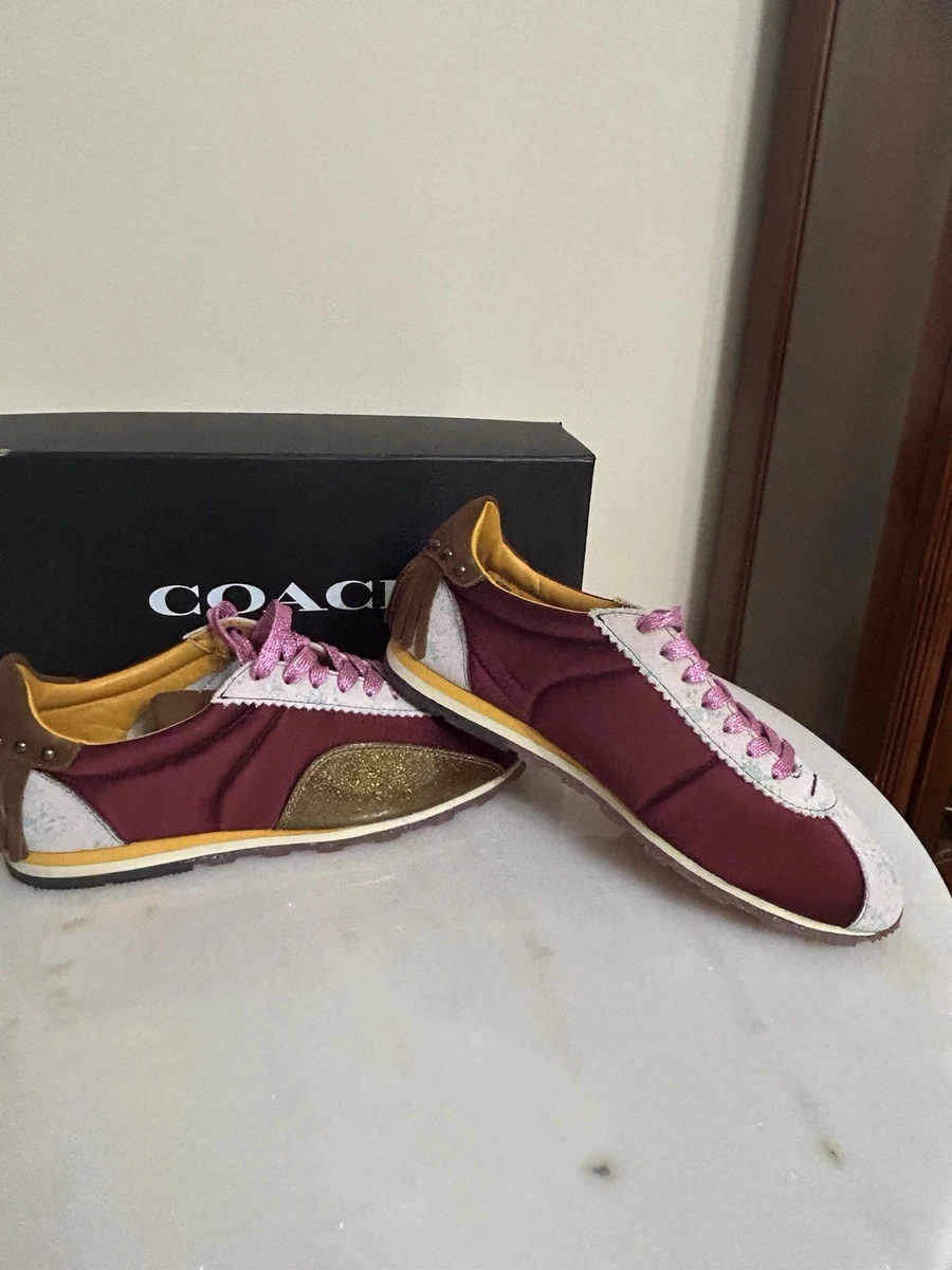 Coach Multicolor Suede Athletic Shoes for Women for sale | eBay display picture 3