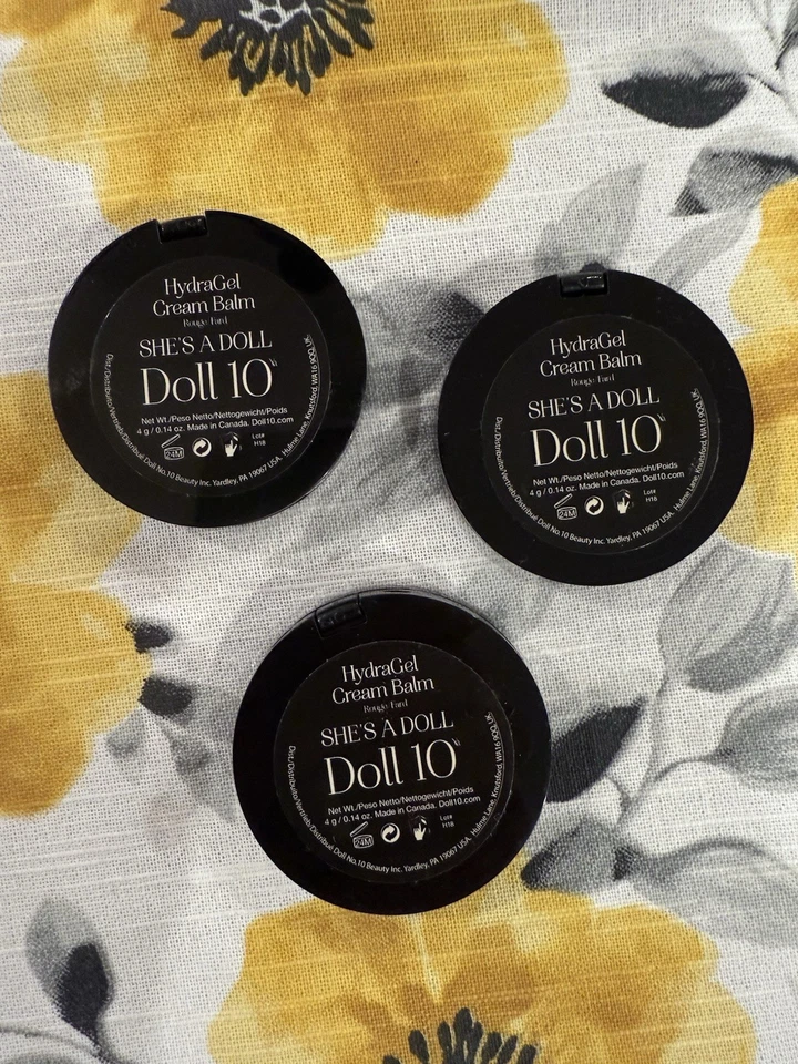 3-Упаковка кукла 10 кукла HYDRAGEL кремовый бальзам - она кукла румяна - новый без коробки - Изображение 2 из 4