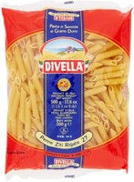 10X Pasta Divella 100% Italienisch N° 27 Penne Ziti Rigate 500G