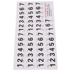 Music Stickers 88 Key Keyboard Piano Removable Note Labels Numbers