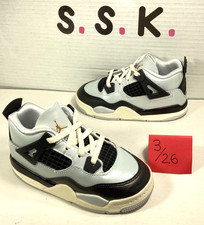 Nike Air Jordan 4 Retro ‘Platinum Gold’ toddler size 10c