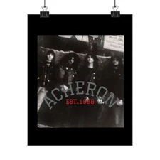 Vintage Music Art Poster, Indie Home Decor, Wall Art Printable, Acheron [...]