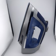 Hamilton Beach Durathon Nonstick Soleplate Iron Silver Blue ~ Model 19804 1700W