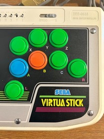 Sega Saturn Virtua Stick HSS-0136 Arcade Fight Stick Tested Japan SS Controller