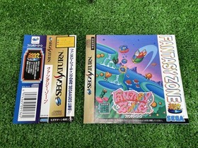 3x84 SS Sega Saturn Fantasy Zone FANTASY ZONE SEGA Sega Software Game With Obi