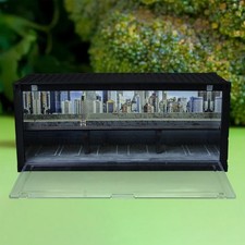 Vetrina Espositiva per Modelli di Auto in Scala 1/64, Contenitore Antipolvere,