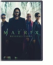 The Matrix Resurrections DVD Keanu Reeves NEW