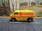 Vintage Hot Wheels Paramedic Super Van Yellow HK Blackwall