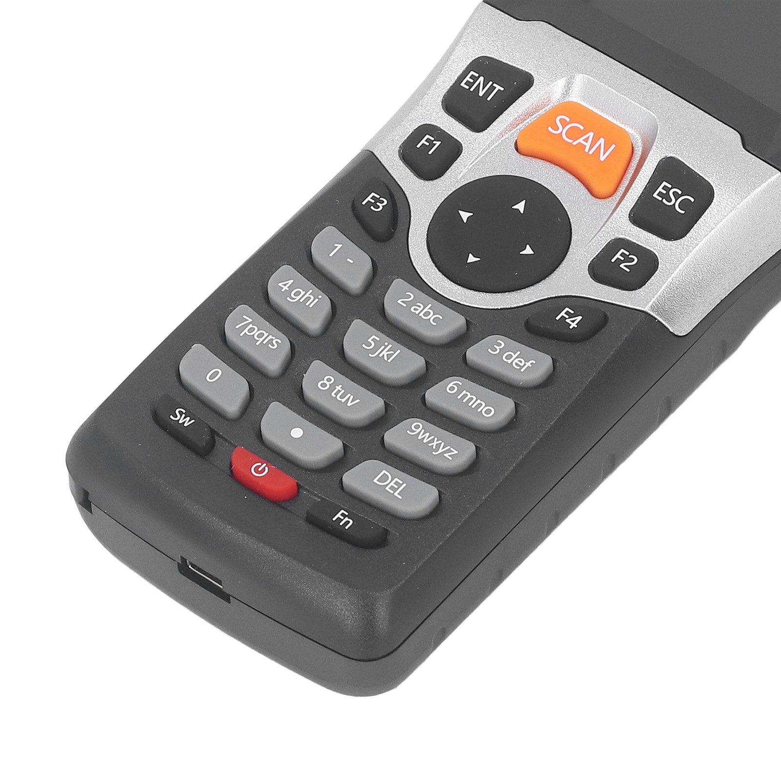 Wireless Barcode Scanner 1D 2.4GHZ 2.2 Inch Color Screen Portable Inventory BS