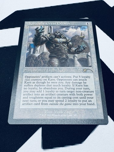 MTG Karn, the Great Creator (253/1164) Secret Lair Drop Series - Picture 3 of 6
