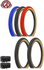 2 AltaLine 20 x 2.125 Snake Belly Bicycle Retro Freestyle BMX Tires w/Tubes.