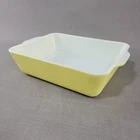 VTG  Pyrex Yellow 1.5 Qt Refrigerator Dish 0503