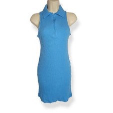 Wild Fable Blue Sleeveless Bodycon Dress Medium