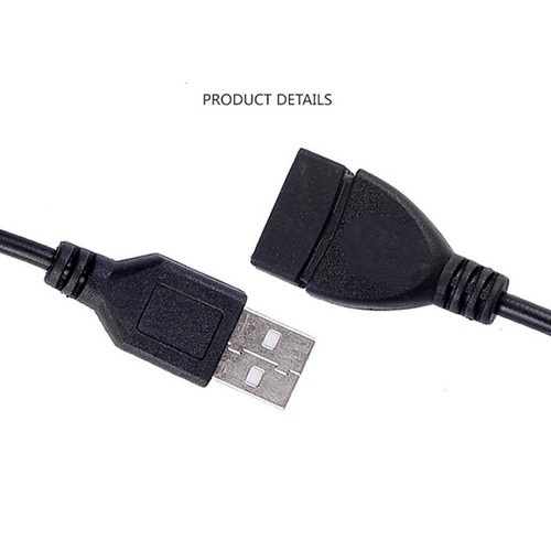High Quality 1.5m USB Extension Data Cable A Male to A Female Computer TV - Picture 3 of 6