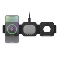 Mycharge 3-In-1 Wireless Charging Pad Travel Combo  Portable - Brand New