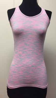 Débardeur col en V aspect crochet violet femme | Morgan